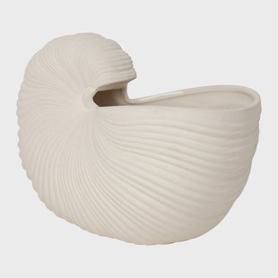 Ferm Living Shell pot Off white