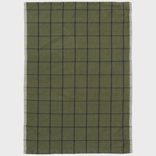 Ferm Living Hale keukenhanddoek 50x70 cm Green-black