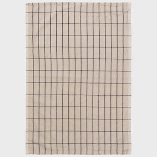 Ferm Living Hale keukenhanddoek 50x70 cm Sand-black