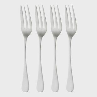 Robert Welch Radford dessertvork, mat, 4 stuks Roestvrij staal