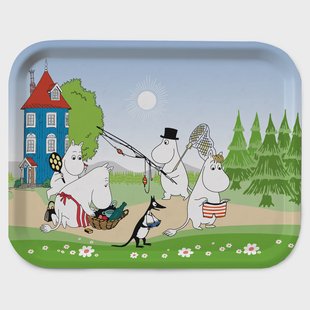 Opto Design Holiday dienblad 27x20 cm Groen