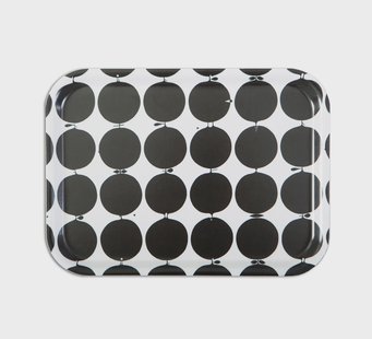 Opto Design Tallyho dienblad 36x28 cm Zwart-wit