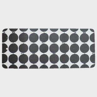 Opto Design Tallyho snijplank 40x17 cm Zwart-wit
