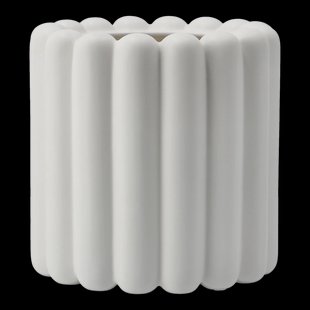 DBKD Mist pot small Ø19x19 cm White