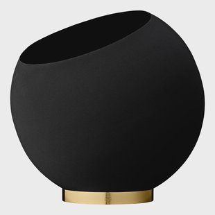AYTM Globe bloempot Ø37 cm Black