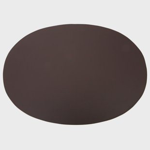 Ørskov Ørskov placemat leer ovaal 47x34 cm Chocolate Ørskov Ørskov placemat leer ovaal 47x34 cm Chocolate
