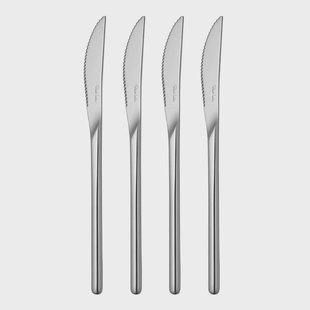 Robert Welch Bud Bright vleesmes, 4 stuks Roestvrij staal