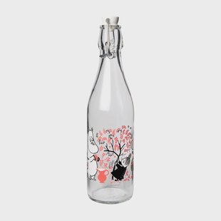 Muurla Mumin glazen fles 0,5 l Berries