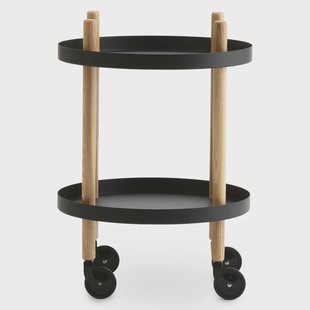 Normann Copenhagen Block tafel Ø45 cm Zwart