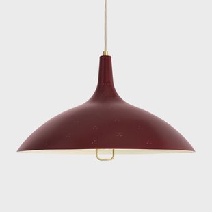 GUBI 1965 hanglamp Chianti red