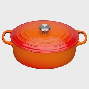 Le Creuset Le Creuset Signature ovale braadpan 4,1 L Oranjerood