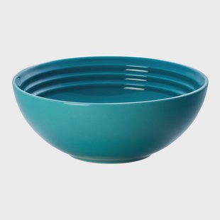 Le Creuset Le Creuset Signature diep bord 16 cm Caraïbisch blauw