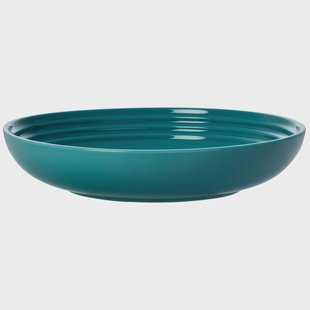 Le Creuset Le Creuset Signature pastabord 22 cm Caraïbisch blauw