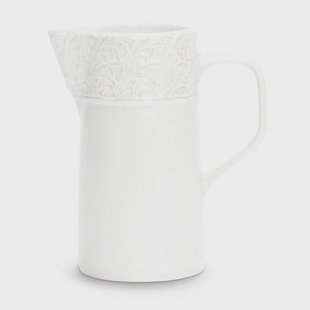 Mateus Lace pot, 1,2 L Wit