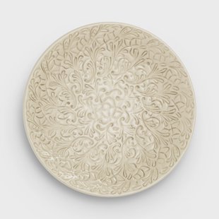 Mateus Lace bord, 20 cm Zand