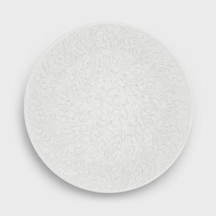 Mateus Lace bord, 20 cm Wit