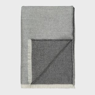 Elvang Denmark Venice plaid Wit-grijs