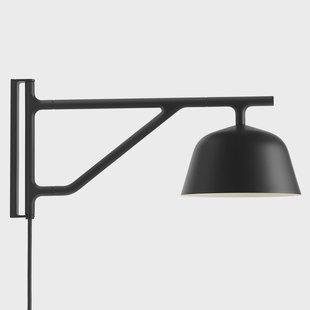Muuto Ambit muurlamp zwart
