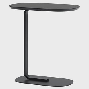 Muuto Relate bijzettafel 60,5 cm Black