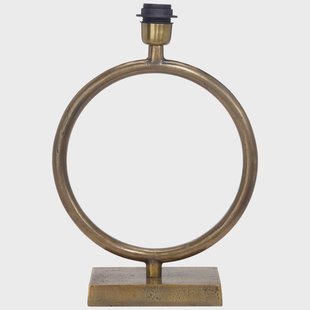 PR Home Circle lampvoet, 54 cm Ruw messing