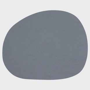 Aida Raw placemat leer Grey buffalo (grijs)
