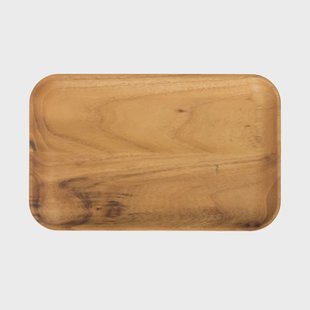 Aida Raw bord rechthoekig 23,7x14,9 cm Hout