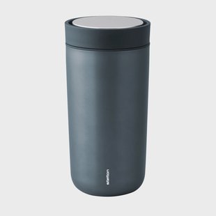 Stelton To Go Click mok 0,4 l Blue metallic Stelton To Go Click mok 0,4 l Blue metallic