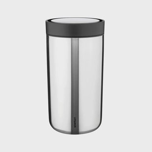 Stelton To Go Click mok 20 cl Steel