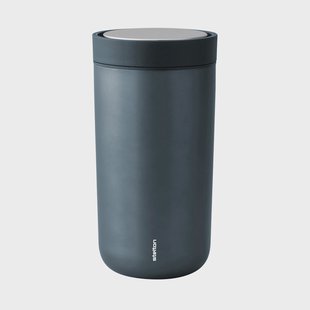 Stelton To Go Click mok 20 cl Dark blue metallic Stelton To Go Click mok 20 cl Dark blue metallic