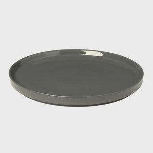 blomus Pilar dessertbord, Ø 20 cm Pewter