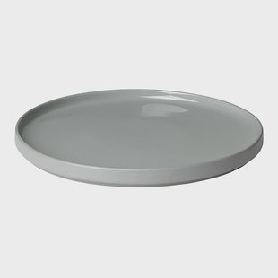 blomus Pilar bord, Ø 27 cm Miragegrijs