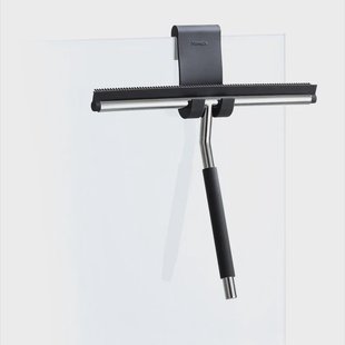 blomus Lavea doucheschraper met haakje gepolijst staal