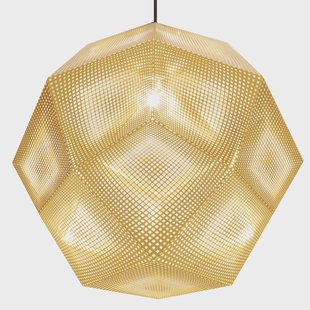 Tom Dixon Ets plafondlamp 50 cm Messing