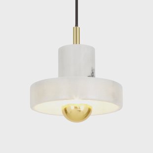 Tom Dixon Stenen hanglamp Wit marmer