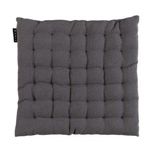 Linum Pepper stoelkussen 40x40 cm Granietgrijs