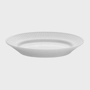 Pillivuyt Plissé schotel voor saus Wit