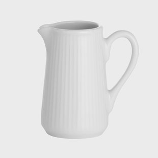 Pillivuyt Plissé pot 13 cl Wit