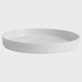 Pillivuyt Toulouse pastabord rechte rand doorsnee 22 cm Wit