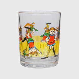 Muurla Pippi drinkglas 2 dl Multi