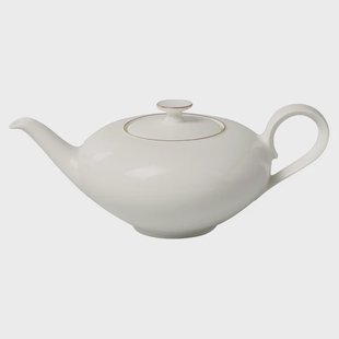 Villeroy & Boch Anmut Gold theekan 1 l Wit