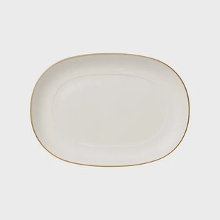 Villeroy & Boch Anmut Gold serveerschaal 20 cm Wit