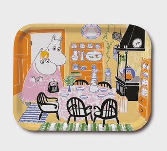 Opto Design Moomin Kitchen dienblad Geel