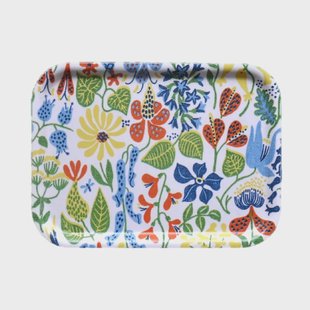 Opto Design Herbarium geel dienblad 27x20 cm