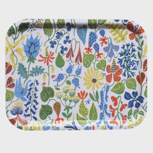 Opto Design Herbarium geel dienblad 36x28 cm