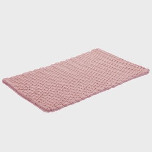 Etol Design Rope vloerkleed 50x80 cm Dusty pink