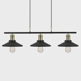 Globen Lighting Disc hanglamp 3 Zwart