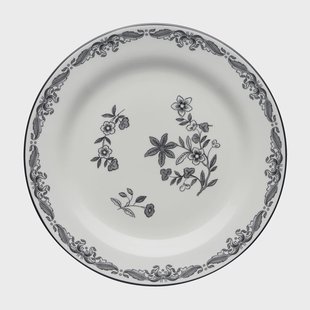 Rörstrand Ostindia Svart bord Ø 21 cm