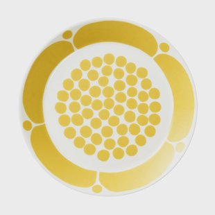 Arabia Sunnuntai bord Geel, Ø21 cm