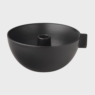ERNST Ernst kaarsenhouder Ø17 cm Zwart