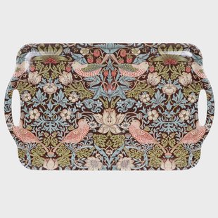 Pimpernel Strawberry Thief dienblad met handgreep Bruin